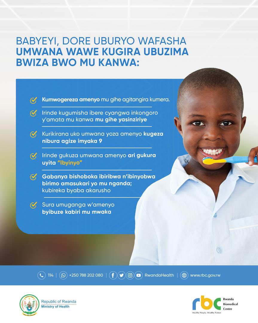 U Rwanda rwizihije umunsi mpuzamahanga wahariwe ubuzima bwo mu kanwa ...